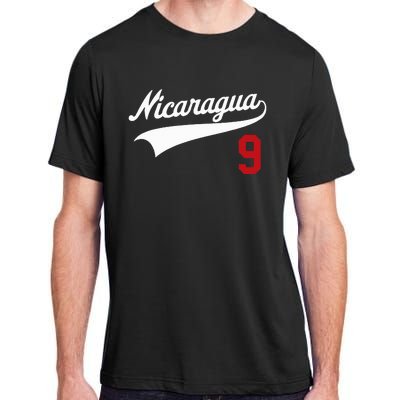 Nicaragua Soccer Jersey Camiseta Baseball Beisbol Adult ChromaSoft Performance T-Shirt