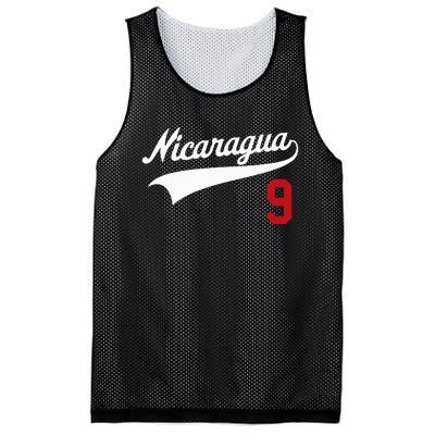 Nicaragua Soccer Jersey Camiseta Baseball Beisbol Mesh Reversible Basketball Jersey Tank