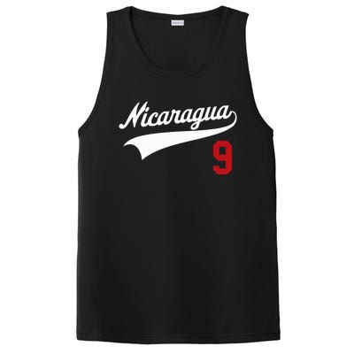 Nicaragua Soccer Jersey Camiseta Baseball Beisbol PosiCharge Competitor Tank