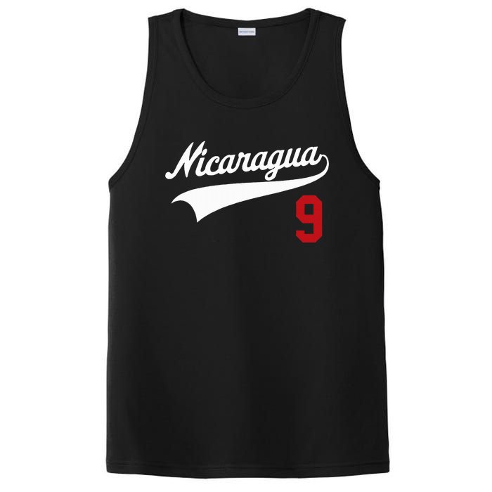 Nicaragua Soccer Jersey Camiseta Baseball Beisbol PosiCharge Competitor Tank