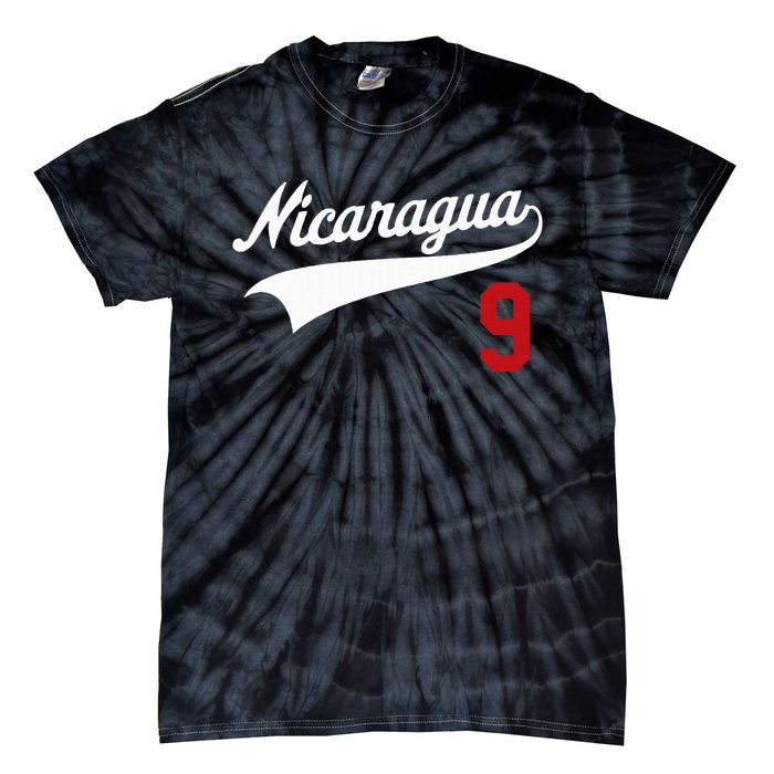 Nicaragua Soccer Jersey Camiseta Baseball Beisbol Tie-Dye T-Shirt