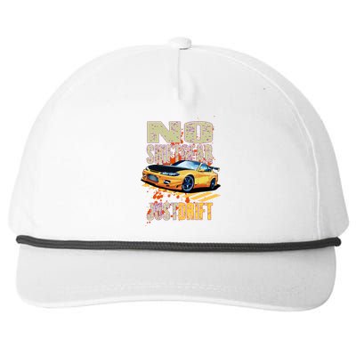 No Shiftgear Just Drift Car Fanatic Snapback Five-Panel Rope Hat