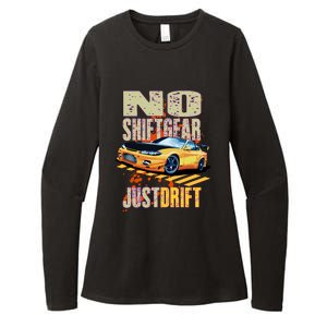 No Shiftgear Just Drift Car Fanatic Womens CVC Long Sleeve Shirt