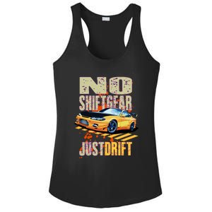 No Shiftgear Just Drift Car Fanatic Ladies PosiCharge Competitor Racerback Tank