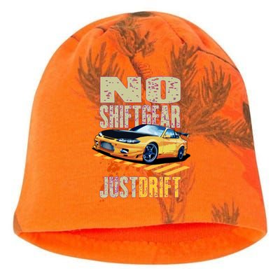 No Shiftgear Just Drift Car Fanatic Kati - Camo Knit Beanie