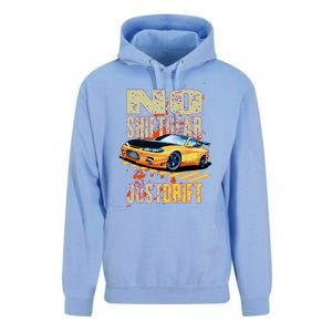 No Shiftgear Just Drift Car Fanatic Unisex Surf Hoodie