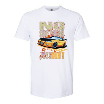 No Shiftgear Just Drift Car Fanatic Softstyle® CVC T-Shirt