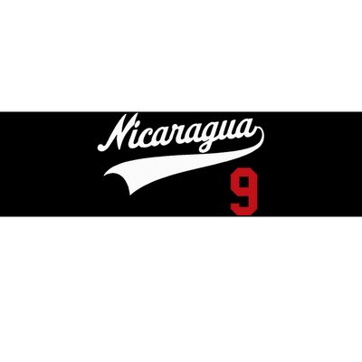 Nicaragua Soccer Jersey Camiseta Baseball Beisbol Bumper Sticker