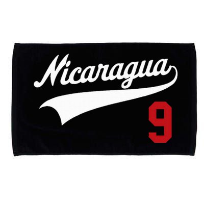 Nicaragua Soccer Jersey Camiseta Baseball Beisbol Microfiber Hand Towel