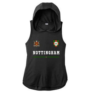 Nottingham Sportssoccer Jersey Flag Football Ladies PosiCharge Tri-Blend Wicking Draft Hoodie Tank