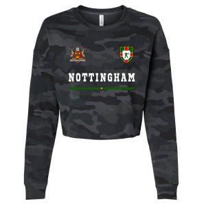 Nottingham Sportssoccer Jersey Flag Football Cropped Pullover Crew