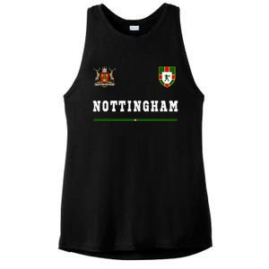 Nottingham Sportssoccer Jersey Flag Football Ladies PosiCharge Tri-Blend Wicking Tank