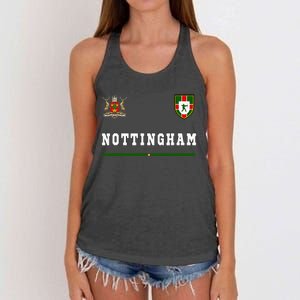 Nottingham Sportssoccer Jersey Flag Football Women's Knotted Racerback Tank