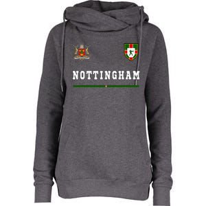 Nottingham Sportssoccer Jersey Flag Football Womens Funnel Neck Pullover Hood