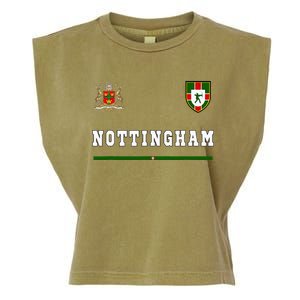 Nottingham Sportssoccer Jersey Flag Football Garment-Dyed Women's Muscle Tee