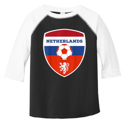 Netherlands Soccer Jersey Gift Netherlands Football Fans Toddler Fine Jersey T-Shirt