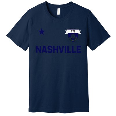 Nashville Soccer Jersey Premium T-Shirt