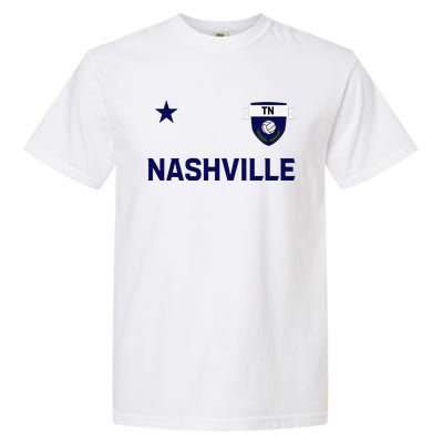 Nashville Soccer Jersey Garment-Dyed Heavyweight T-Shirt