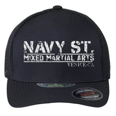 Navy Street Kingdom MMA Mixed Martial Arts Gift Flexfit Unipanel Trucker Cap