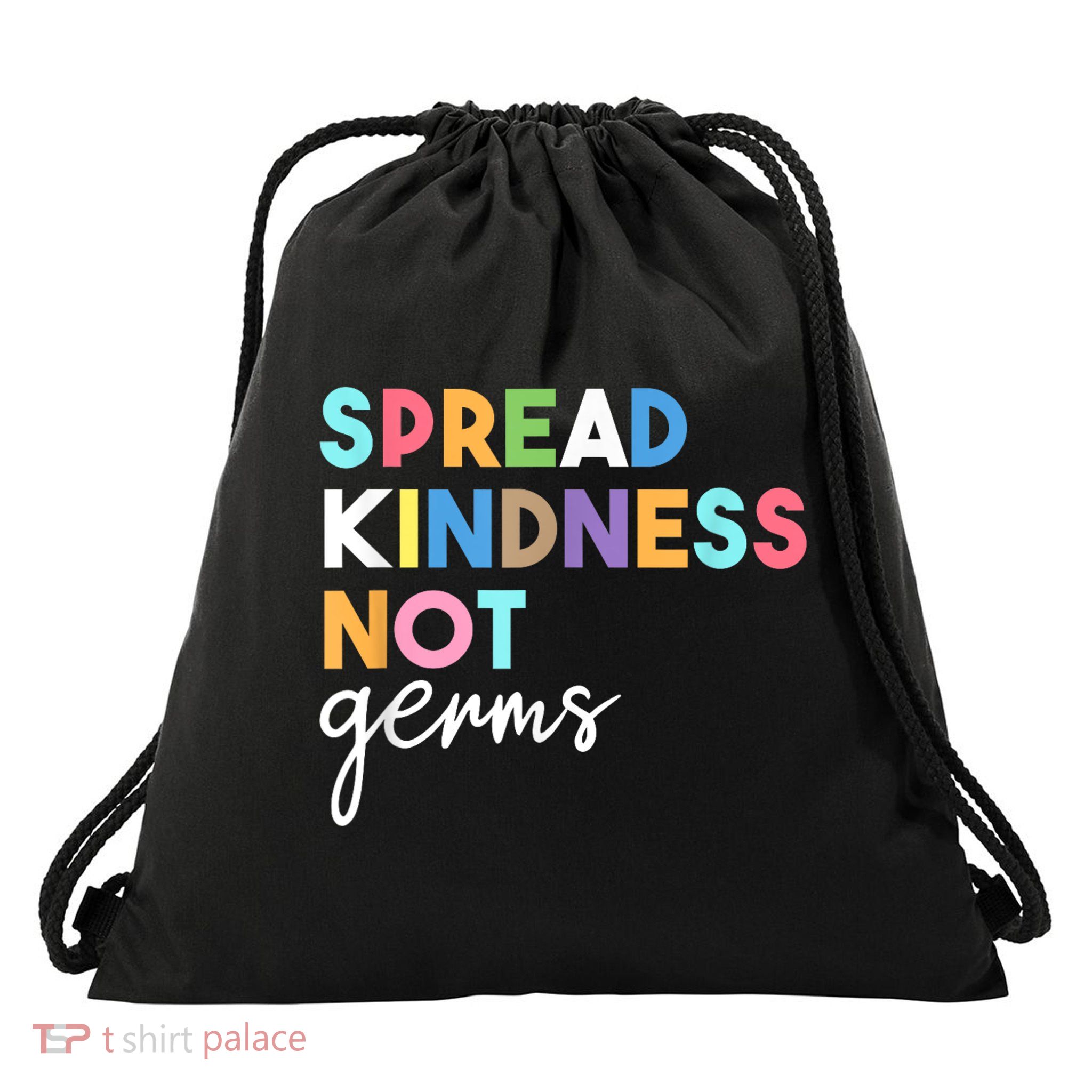 Nice Spread Kindness Not Germs Gift Drawstring Bag