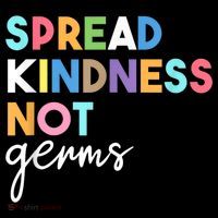 Nice Spread Kindness Not Germs Gift Drawstring Bag