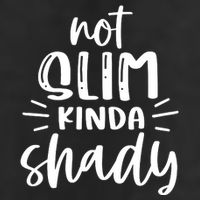 Not Slim Kinda Shady Adult Drive Performance Visor