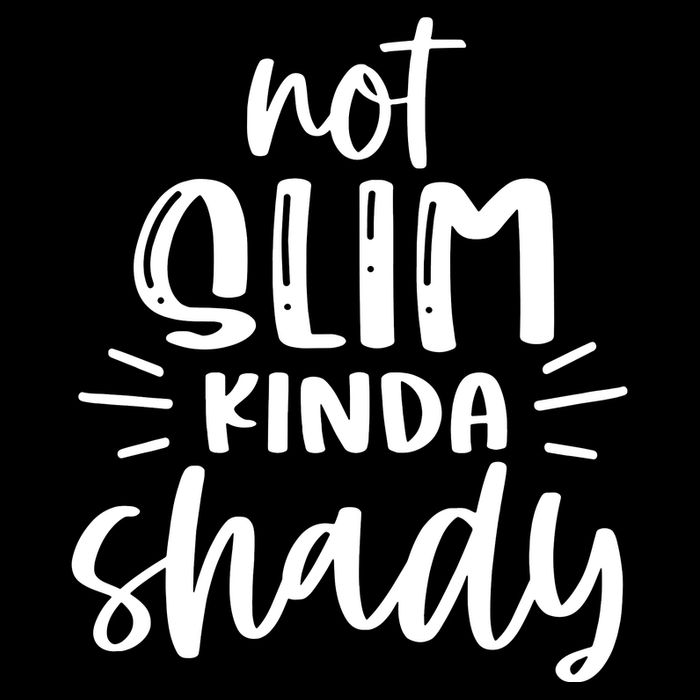 Not Slim Kinda Shady Cooling Performance Long Sleeve Crew