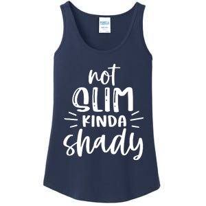 Not Slim Kinda Shady Ladies Essential Tank