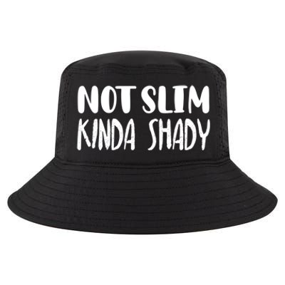 Not Slim Kinda Shady Gym Gift Cute Mom Funny Gift Funny Foodie Gift Cool Comfort Performance Bucket Hat