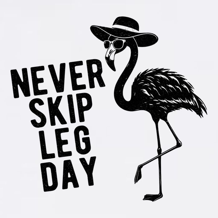 Never Skip Leg Day Flamingo Bird Cool Comfort Performance Bucket Hat
