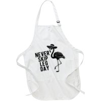 Never Skip Leg Day Flamingo Bird Apron