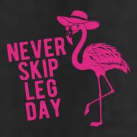 Never Skip Leg Day Flamingo Cool Comfort Performance Bucket Hat