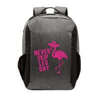Never Skip Leg Day Flamingo Vector Backpack