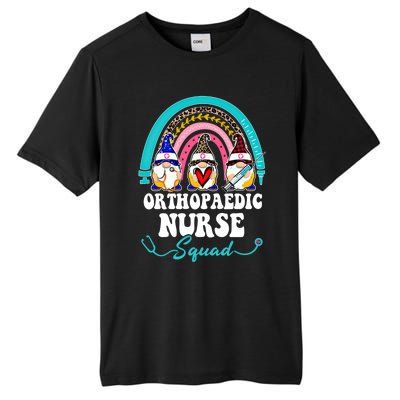 Nurse Squad Leopard Rainbow Gnome Orthopaedic Nurse Funny Gift Tall Fusion ChromaSoft Performance T-Shirt