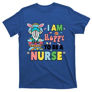 Nur Se Life Happy Easter Day Gnome Bunny Eggs Graphic Great Gift T-Shirt