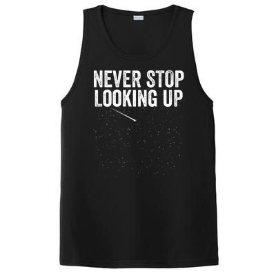 Never Stop Looking Up Space Constellation Amateur Astronomy Stargazing Astronomy PosiCharge Competitor Tank