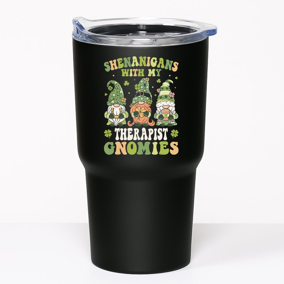 Nurses Shenanigans Love Gnomes St Patricks Day Tumbler