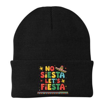 No Siesta Lets Fiesta Funny Cinco De Mayo Mexican Beanie