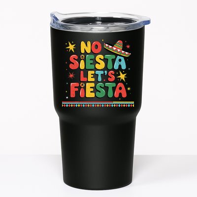 No Siesta Lets Fiesta Funny Cinco De Mayo Mexican Tumbler