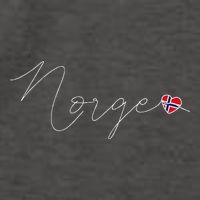 Norge Simple Love Norwegian Flag Heart On Norway Vector Backpack