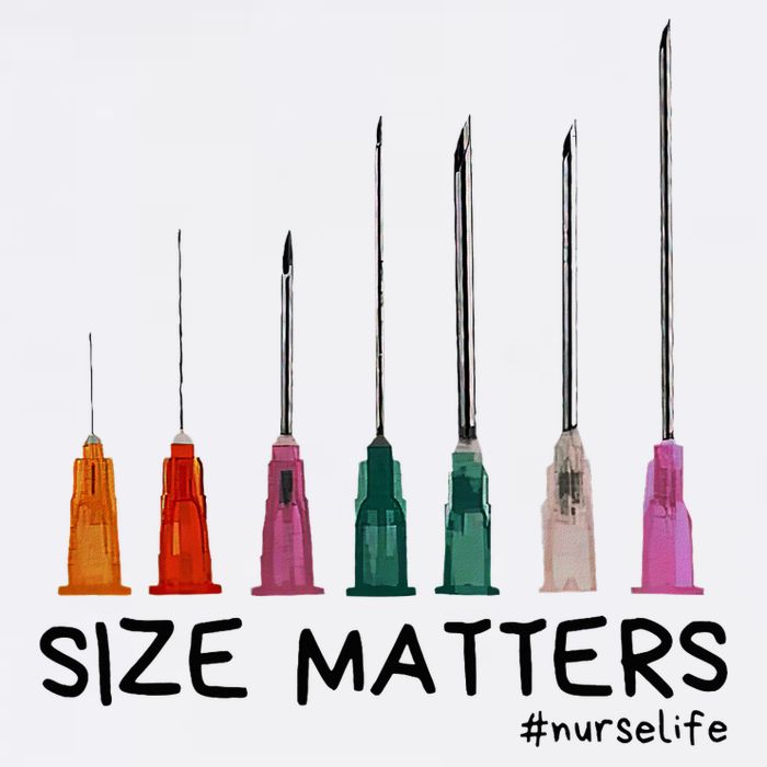 Needle Size Matters Funny Nursing Cna Nurse Life Doggie Tank