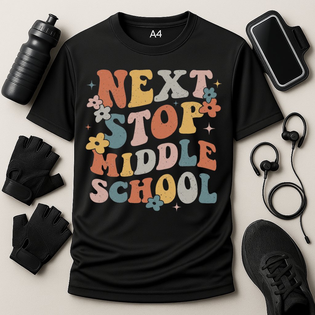 Next Stop Middle School Elementary School Graduation 2024 Performance Shirt