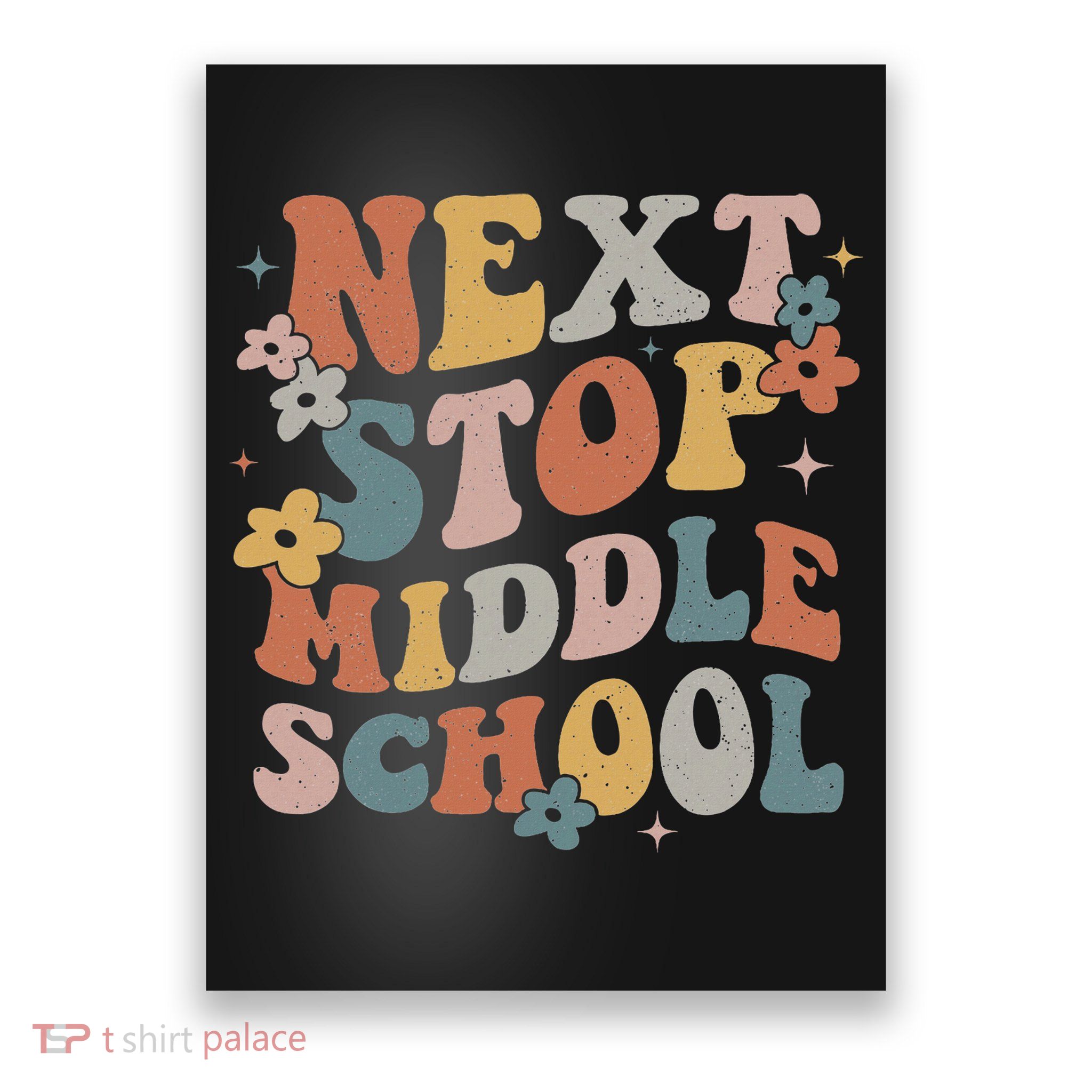 Next Stop Middle School Elementary School Graduation 2024 Poster