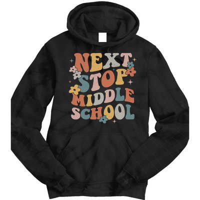 Next Stop Middle School Elementary School Graduation 2024 Tie Dye Hoodie