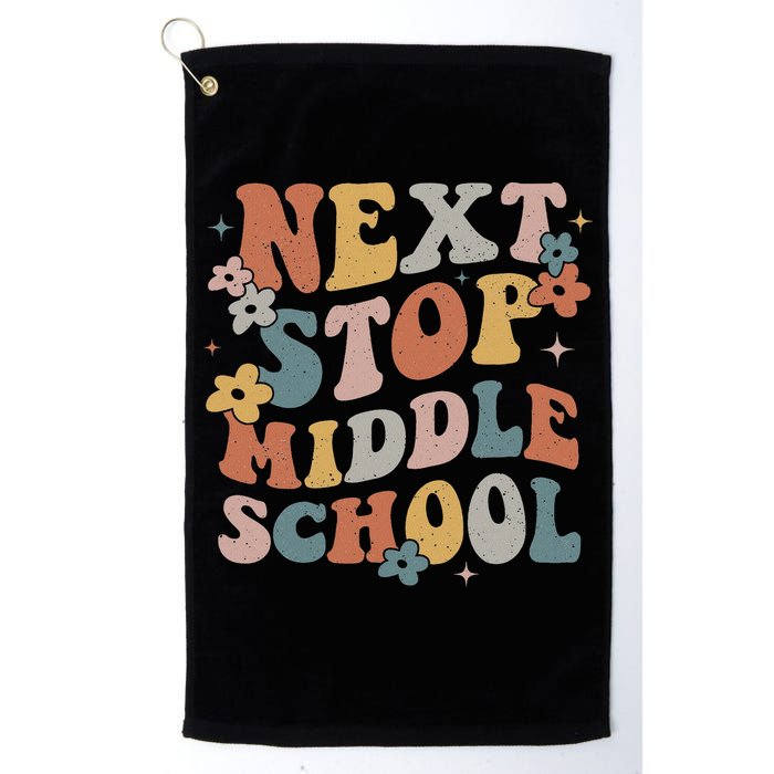Next Stop Middle School Elementary School Graduation 2024 Golf Towel