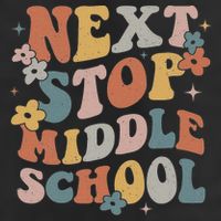 Next Stop Middle School Elementary School Graduation 2024 Golf Towel