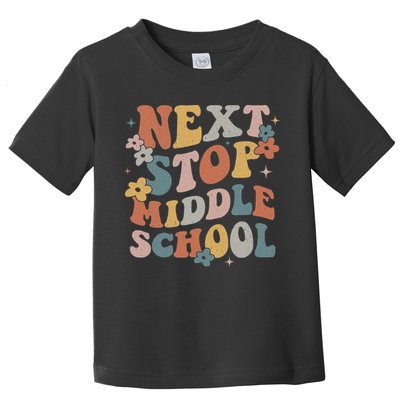 Next Stop Middle School Elementary School Graduation 2024 Toddler T-Shirt