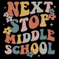 Next Stop Middle School Elementary School Graduation 2024 Toddler T-Shirt