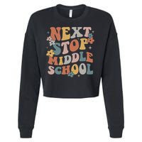 Next Stop Middle School Elementary School Graduation 2024 Cropped Pullover Crew
