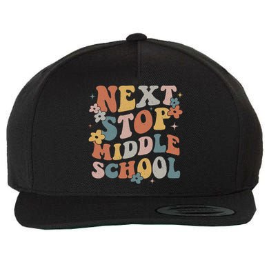 Next Stop Middle School Elementary School Graduation 2024 Wool Snapback Cap